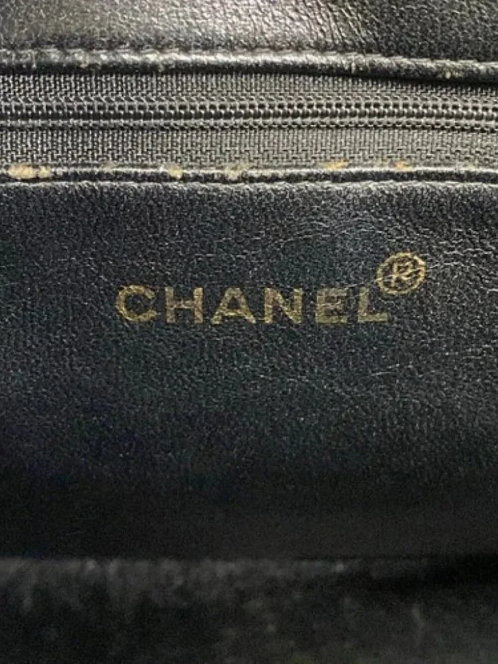 CHANEL Caviar Medallion Tote Black Calfskin Tote Bag Gold hardware